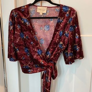 Velvet moon river top